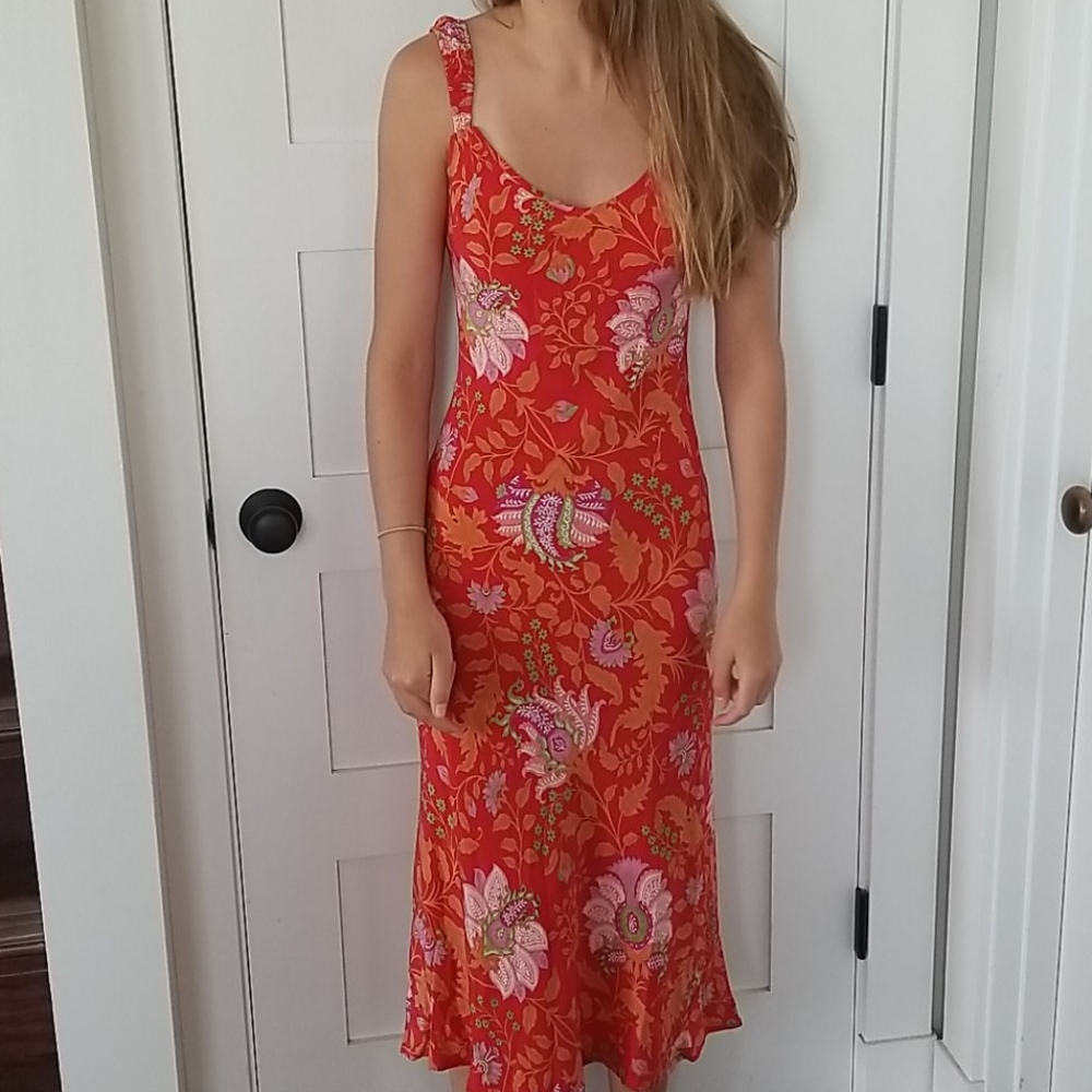 Silk dress by
